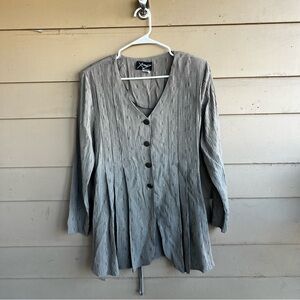 VIntage 90s Tunic Top - Women's Size 9/10 - PLEASE SEE LISTING FOR MEASUREMENTS